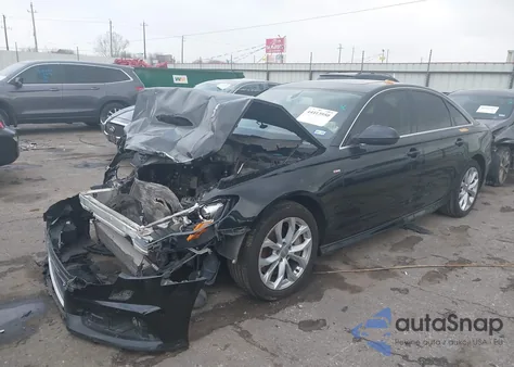 2017 Audi A6 2.0T Premium z USA, uszkodzony, nr VIN WAUC8AFC5HN066634